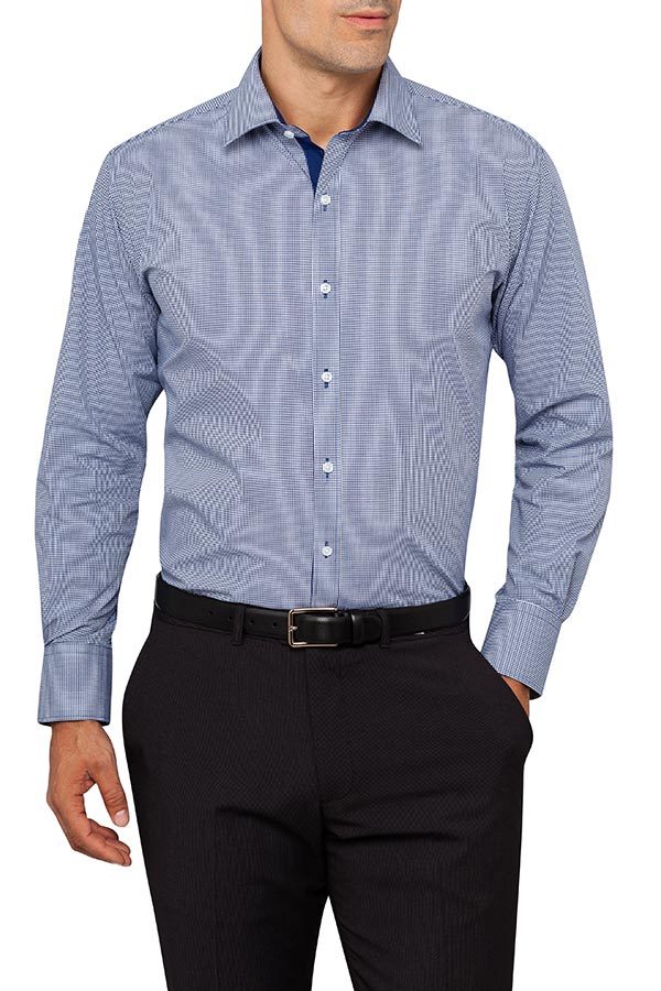 Van Heusen European Cut Micro Check - Mens - Image 3